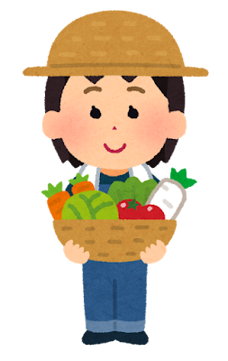 農業体験をする子ども